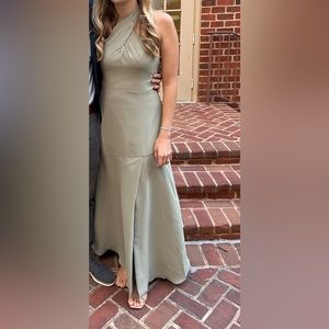 Revelry Athena Chiffon Dress